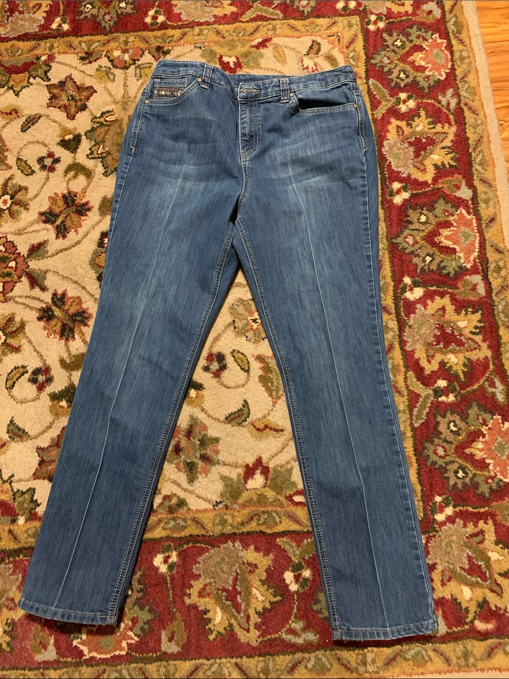 Christopher & Banks blue jeans 12